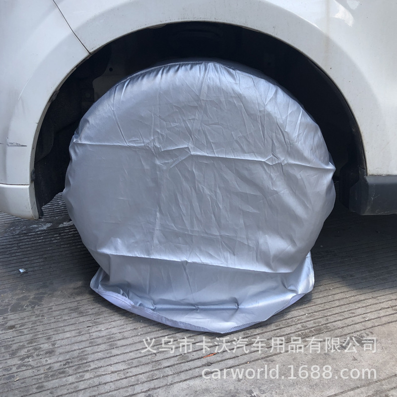 Cross-border high-quality car tire cover, anti-puppy pee tire cover, RV tire anti-dirty protection cover