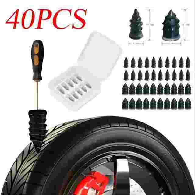 10PCS Car Motorcycle Vacuum Tyre Repair Nails Truck Scooter Bike Universal Tire Puncture Repair Rubber Metal Nails Accessories