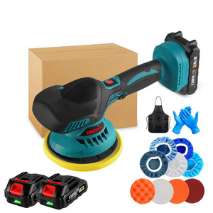 Electric Car Polisher High Efficient Auto Waxing Polishing Machine Multifunctional Rotary Tool For Makita Battery polish car