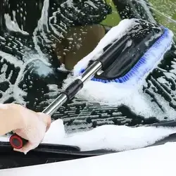 Car supplies wax mop car snow removal dust removal car wash mop small wax brush cleaning brush