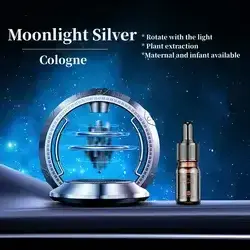 High-grade solar rotary air freshener car home deodorant perfume suspended solar car aromatherapy