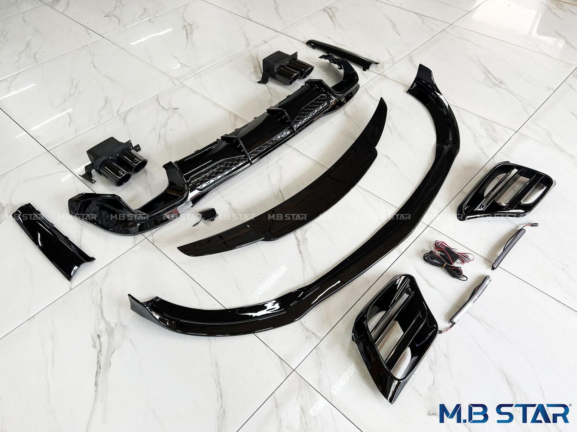 Black Series Bumper Refitted Upgrade Full Body Kit For Mercedes Benz S Class W222 2014-2020 Retrofit S63 Amg Style