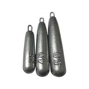 Eco-friendly 1oz/2oz/3oz/4oz/5oz/6oz Iron steel Fishing Sinkers weight for freshwater saltwater fishing