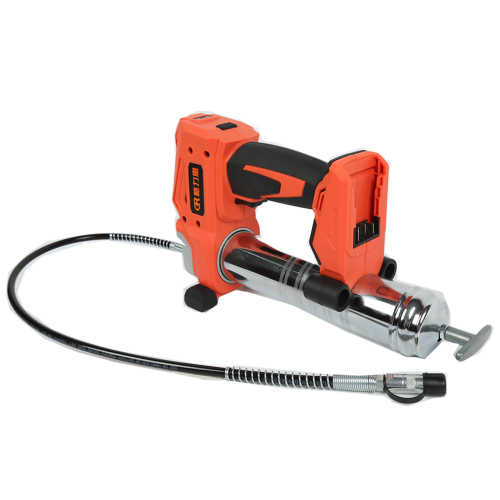 20V Electric 500cc Li-ion Cordless Grease Gun  2.0Ah Battery 10000psi Max Pressure with 2-speed