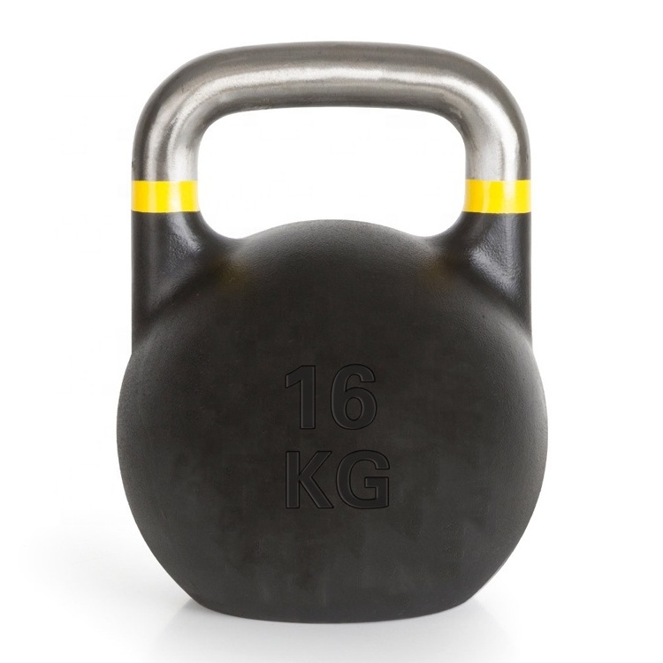 Whole-Body Strength Training, Home Gym, Full-body Exercises, Cast Iron Powder Coated  Kettlebell Weights