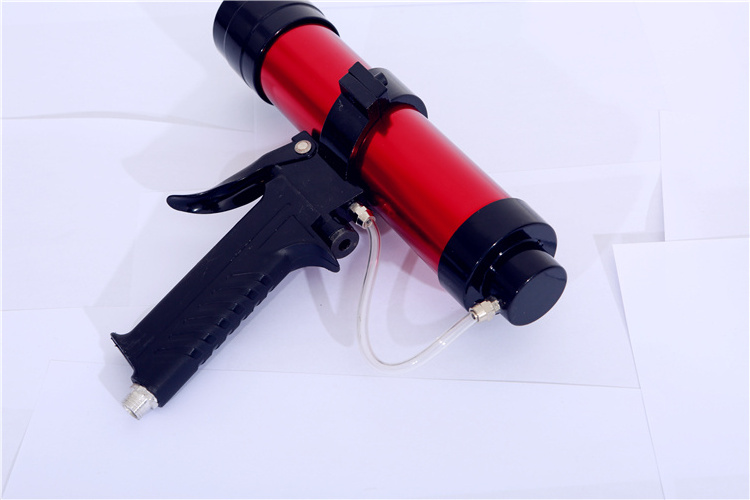 Professional 310ml Sausage Soft Pneumatic Caulking Gun Glass Glue Air Rubber Guns Tool With Control Valve