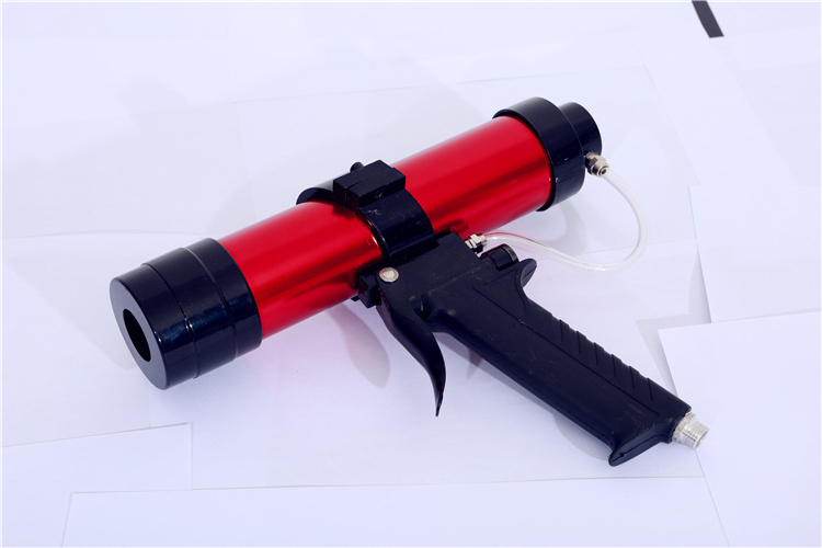 Professional 310ml Sausage Soft Pneumatic Caulking Gun Glass Glue Air Rubber Guns Tool With Control Valve