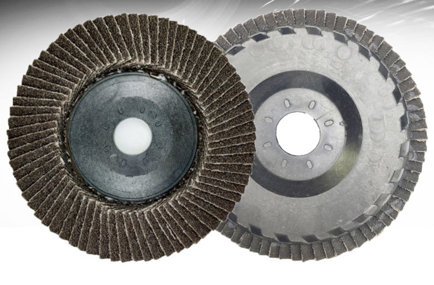 Aluminum oxide flexible flap disc for stainless steel fast cut standard line abrasive grinding wheel