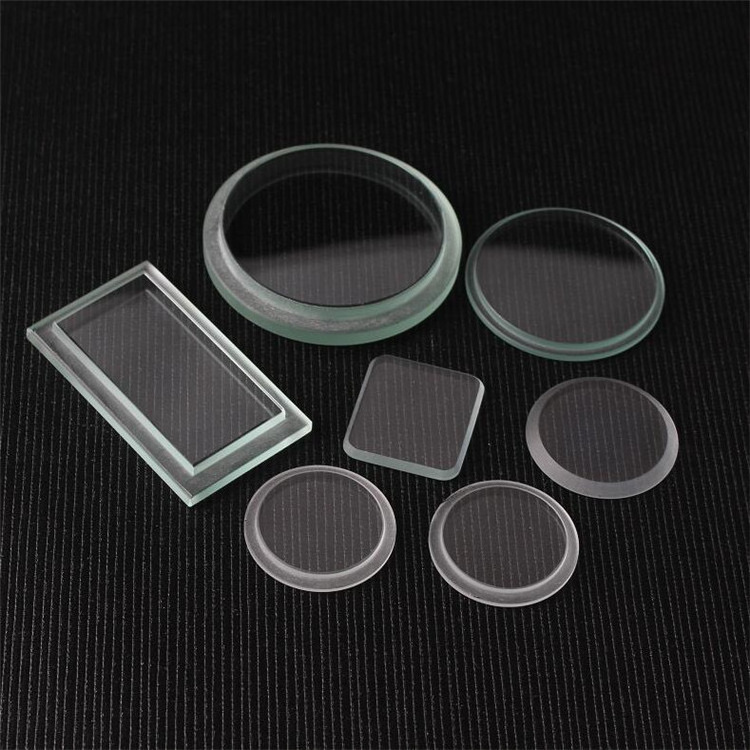 high quality optical glass high temperature borosilicate step glass