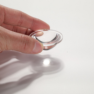 LED Lenses Pressed Borosilicate Plano convex Optical Glass light led Lens