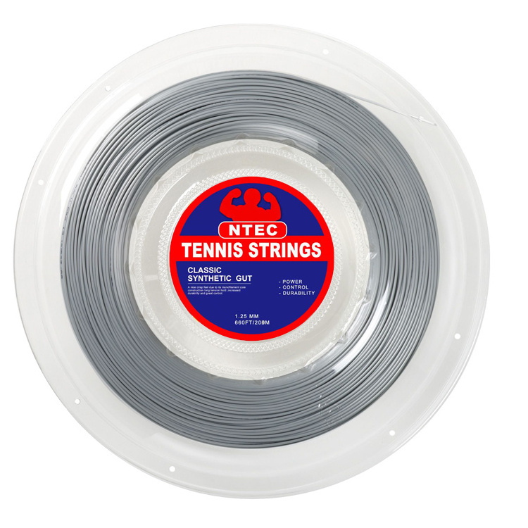 1.30MM Grey 200M Tennis Racket String With Blister Package