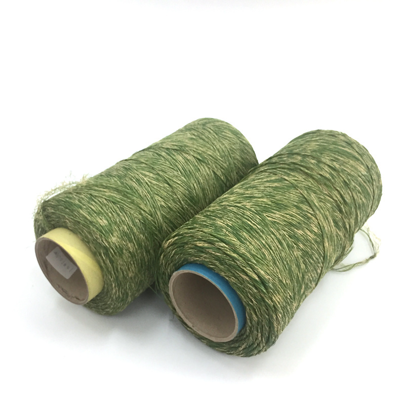 PP Fibrillated Yarn Twist Yarn 5000dtex Colored Artificial Grass Yarn Landscaping Grass