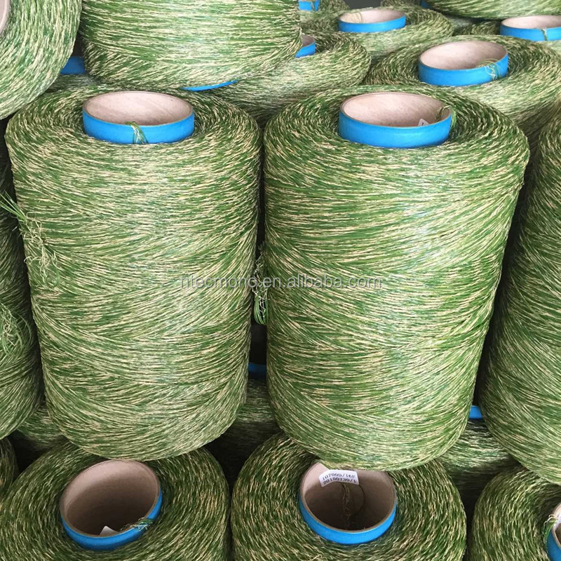 PP curly yarn sports carpet golf/gate ball artificial grass fake grass/PP PE artificial grass yarn