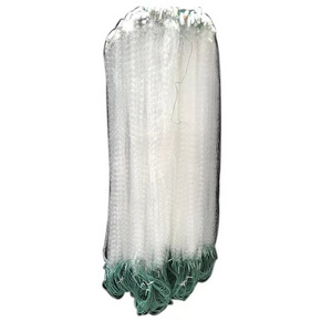 15m - 100m 3 Layers Monofilament Fishing Fish Gill Net with Float