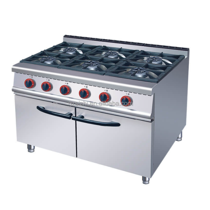 Forster Gas Stove With Oven  Kitchen Commercial 4 Plate Electric Hot Plates Cooking with Electric Oven