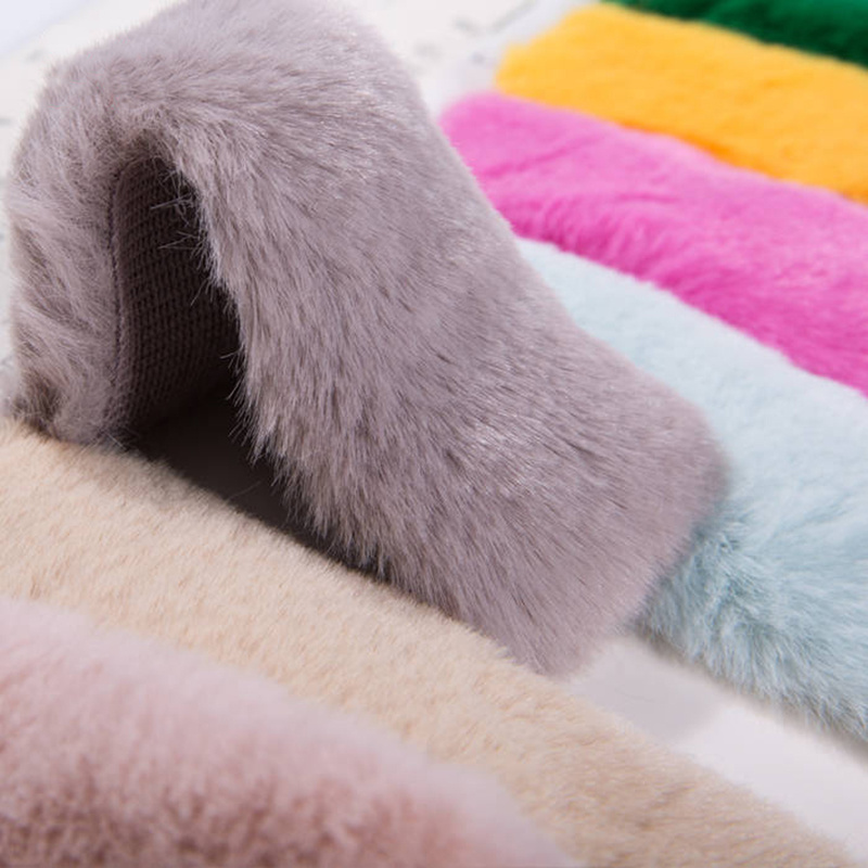 Soft comfortable 100% polyester mink fur fabric for garments making