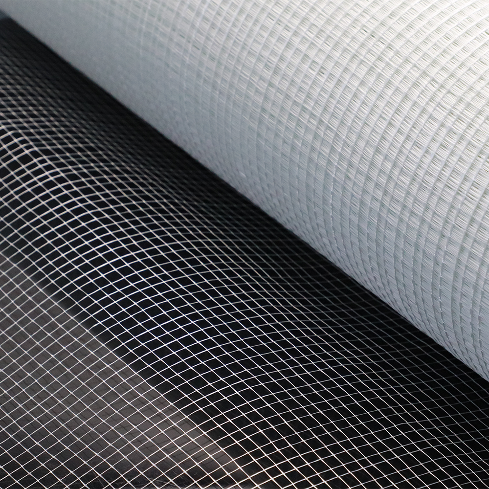 Quality Assurance 34 TEX Fiberglass Laminated Scrim White PVC Coated Fiberglass Mesh