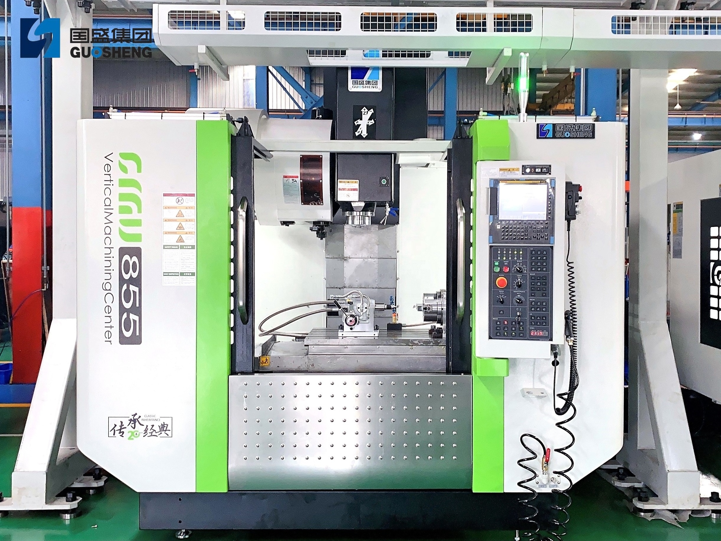 CMV855 4 Axis Mini CNC Universal Milling Machine Used For Mold Parts