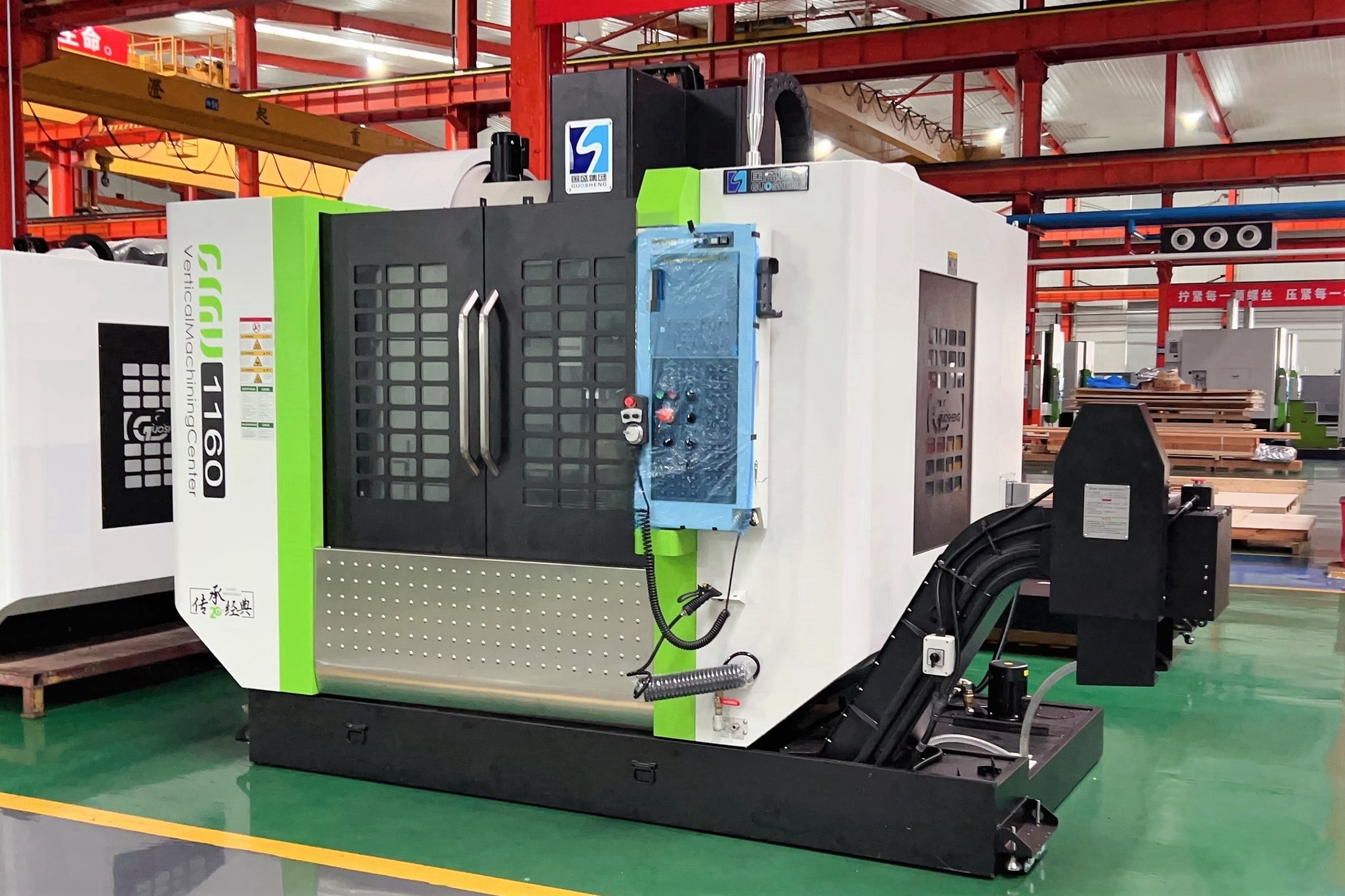 CMV1160 3 Axis Vertical Metal CNC Milling Machine With Automatic Tool Changer