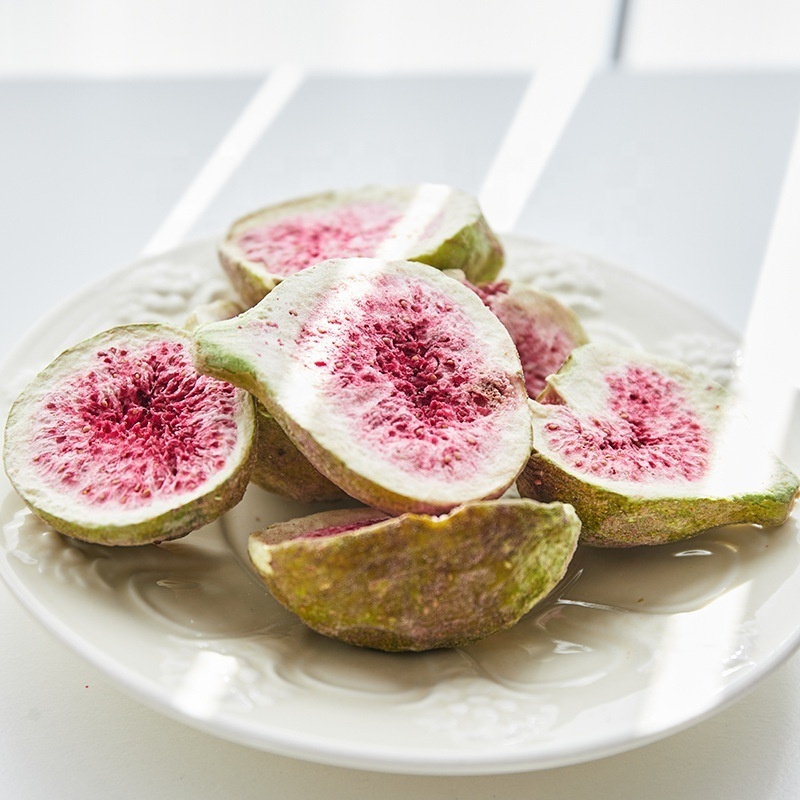 Factory Wholesale Natural Green Safe Delicious Convenient FD Freeze Dried Chinese Fig