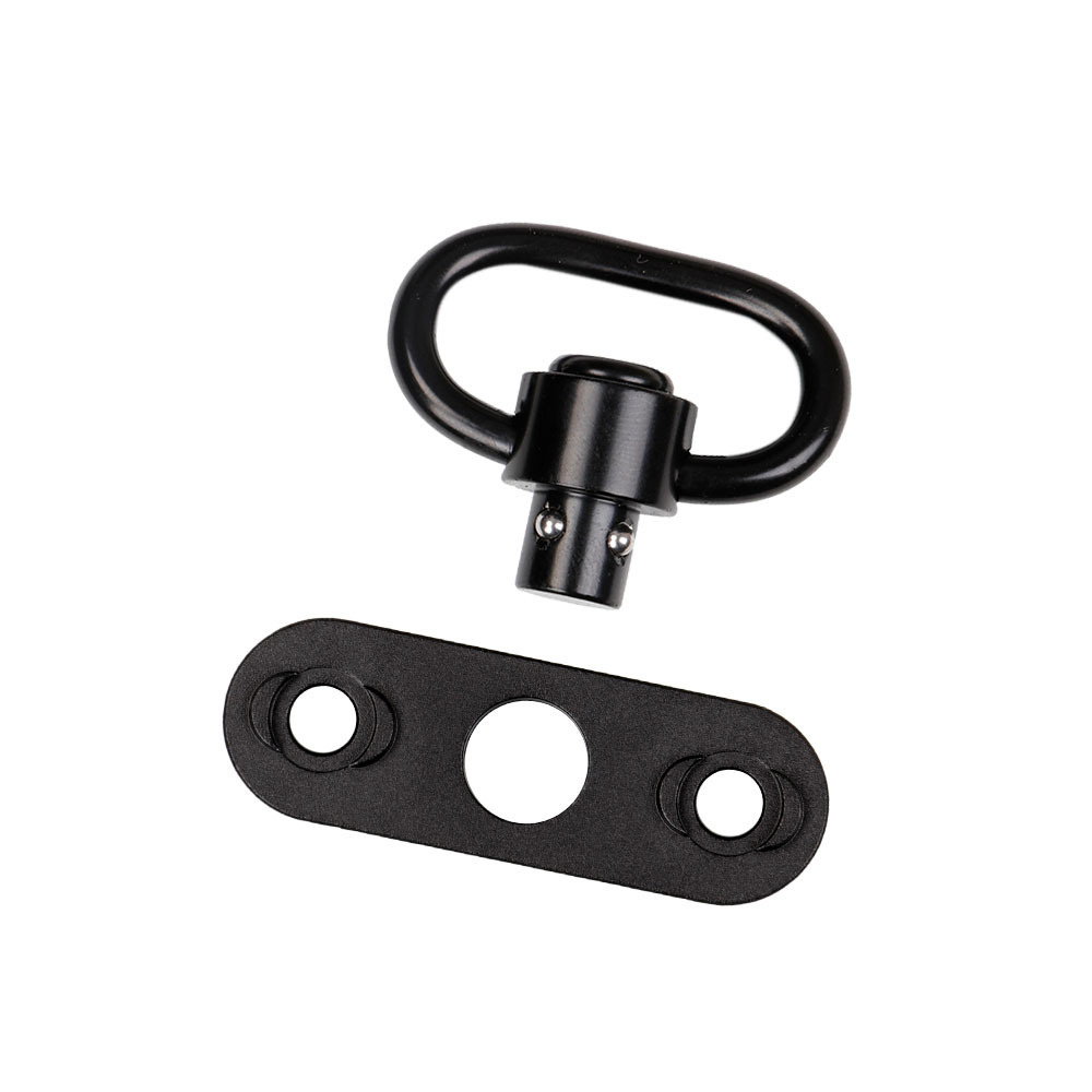 OEM Outdoor Hunting Accessories Tactical QD Quick Detach Release Loop Heavy Push Button 1.25