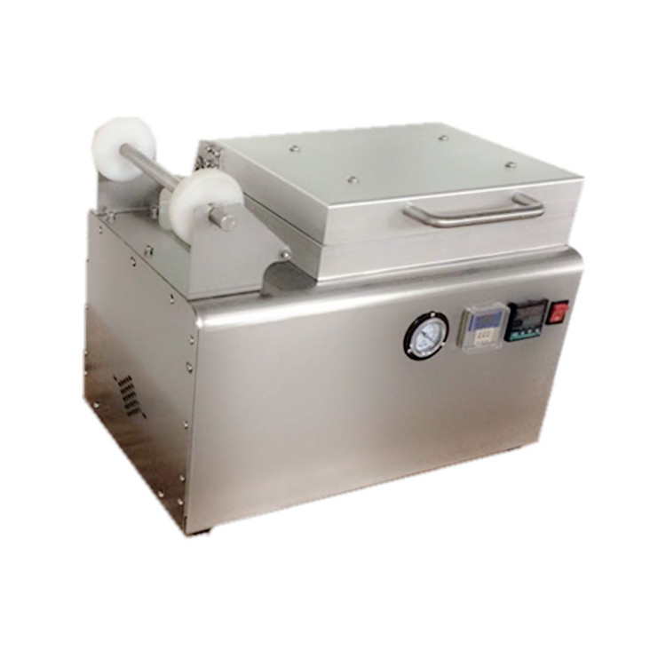 Table tope Meat Cheese Food Mini Vacuum Skin Packing Machine