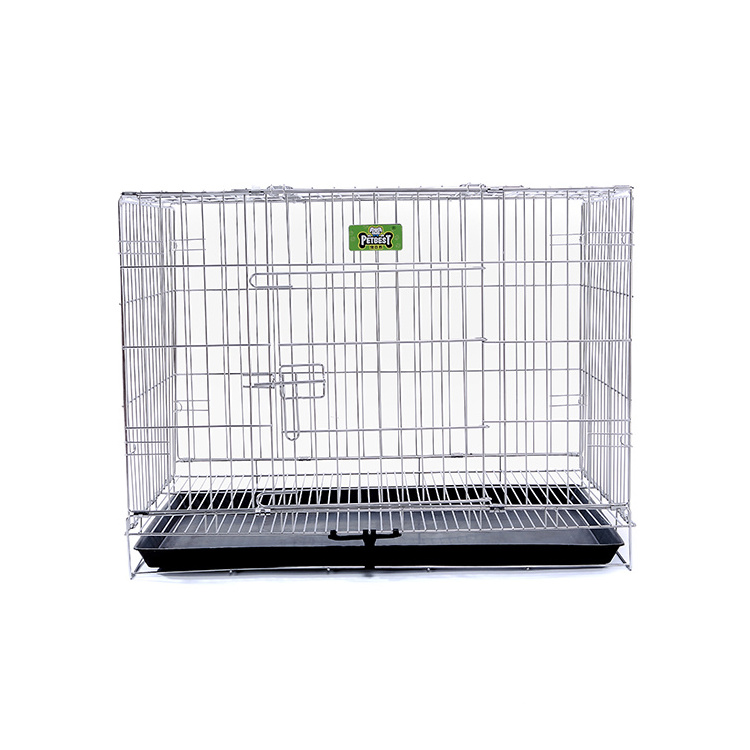 Heavy Duty Solid Metal Wire Large Dog Kennel Crate Pet Cage