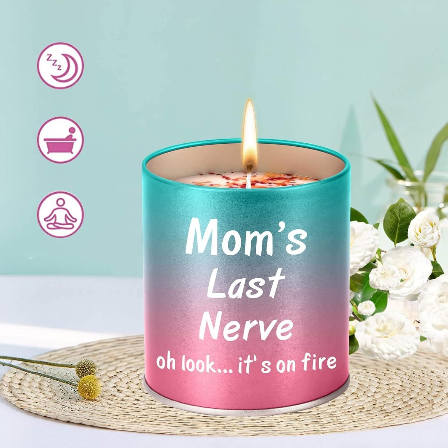 Gifts for Mom from Daughter Son Mom Birthday Gifts Lavender Scented Candles for Mothers Day Presents