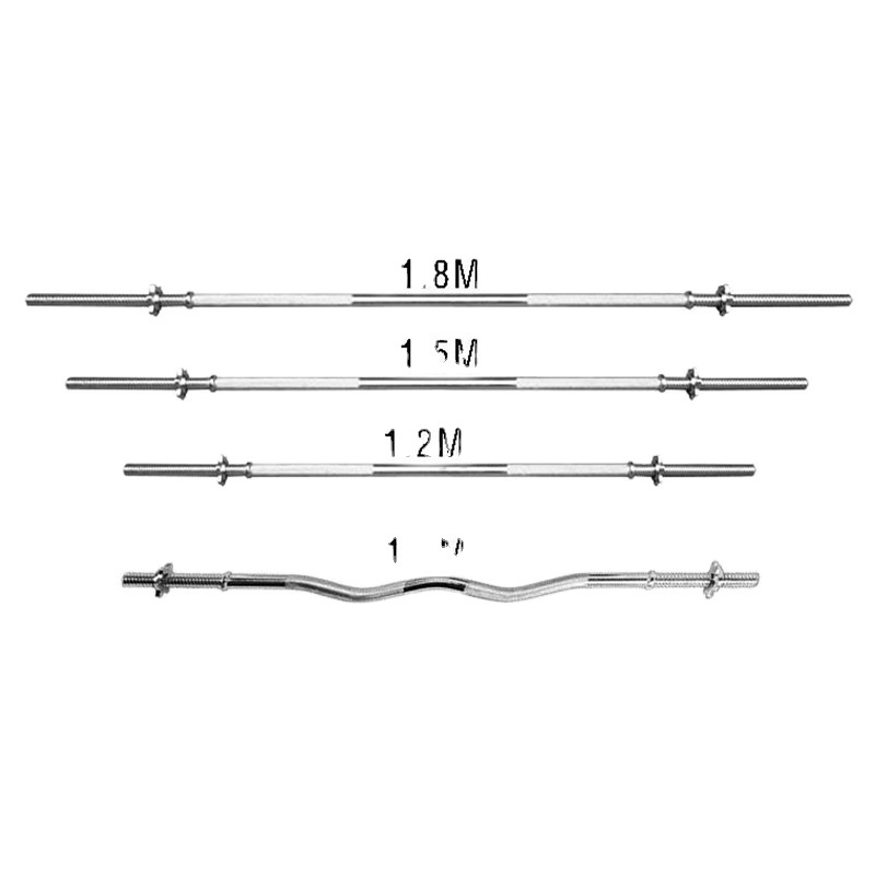 High Quality Electroplated Barbell Bar Alloy Steel Chrome Barbell Weight Lifting Bar