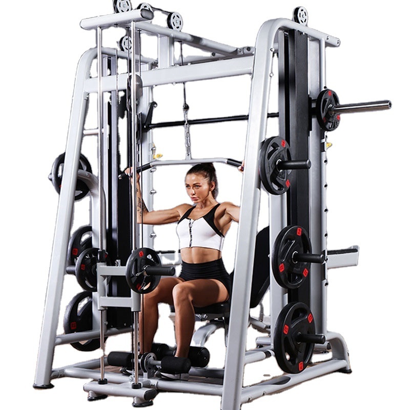 Wholesale Home Gym Heavy Duty Multi Functional Cable Crossover Gym Smith Machine