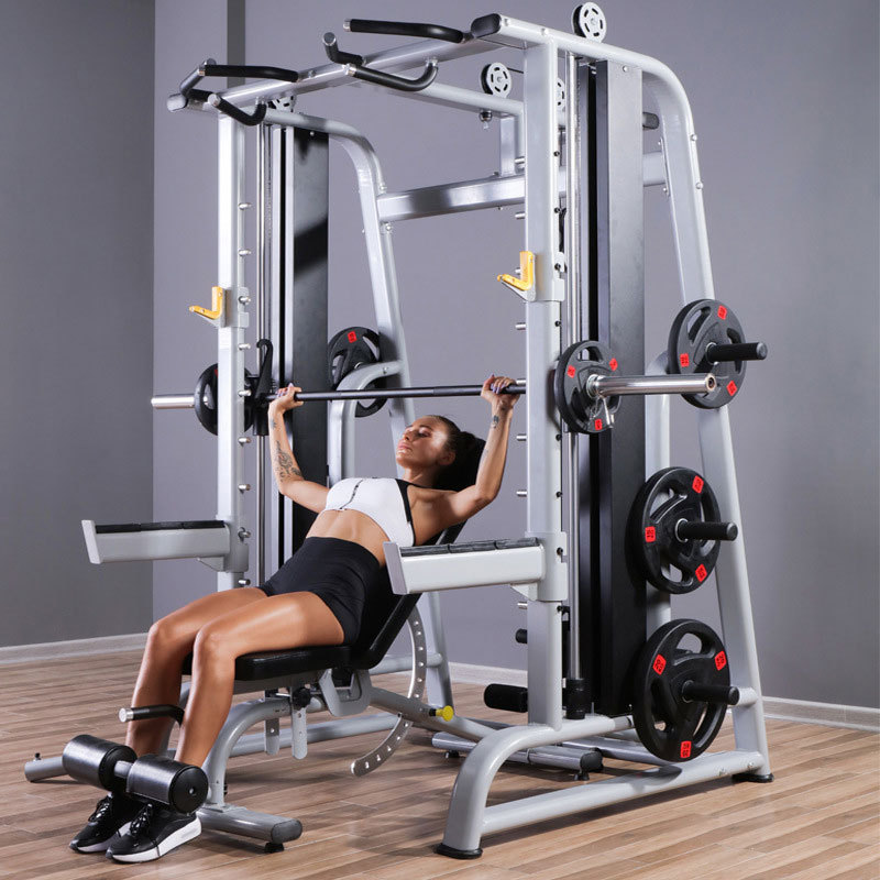 Wholesale Home Gym Heavy Duty Multi Functional Cable Crossover Gym Smith Machine