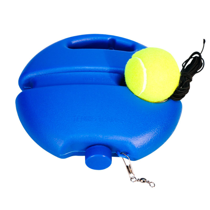 HOT-SALE Solo tennis practice training aid device exercise self spin hand grip anti-slip water sand base tennis trainer