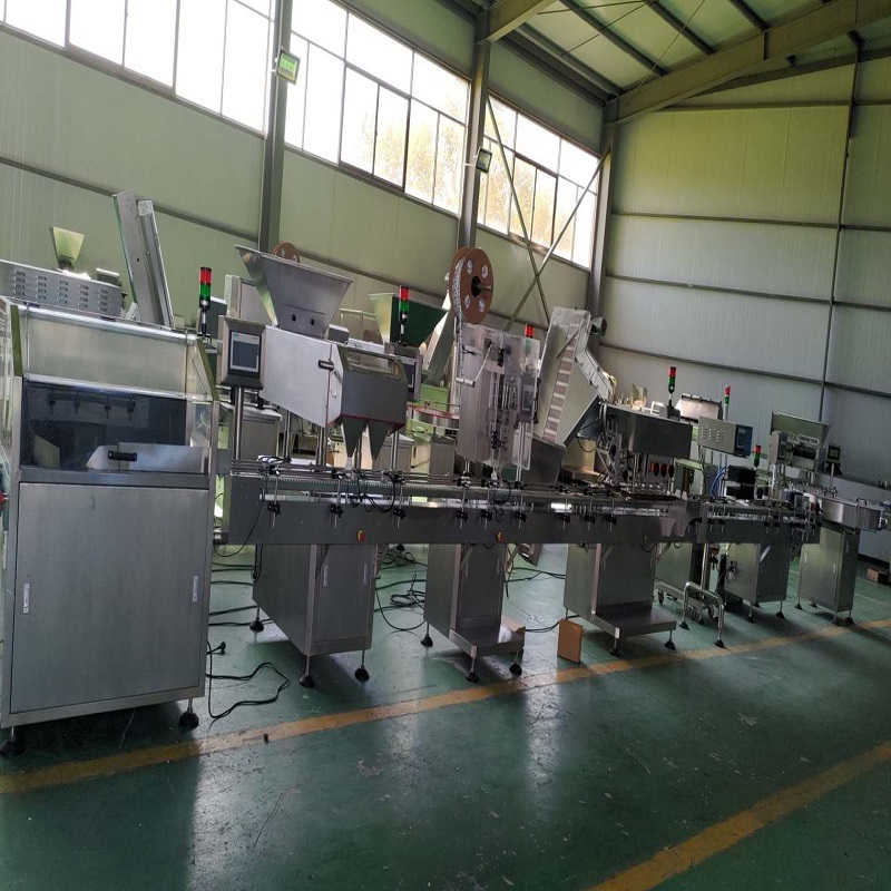 Jianfeng Electronic Tablet Counter Automatic Capsule Counting Machine For Tablets Production Line