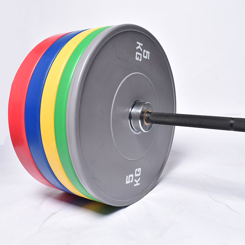 Weight Lifting 25lb 35lb 45lb 55lb competition Rubber Bumper Weight Plates rubber hubs