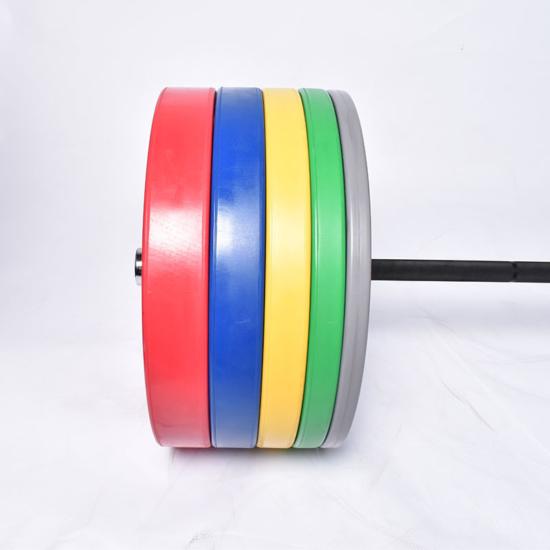 Weight Lifting 25lb 35lb 45lb 55lb competition Rubber Bumper Weight Plates rubber hubs