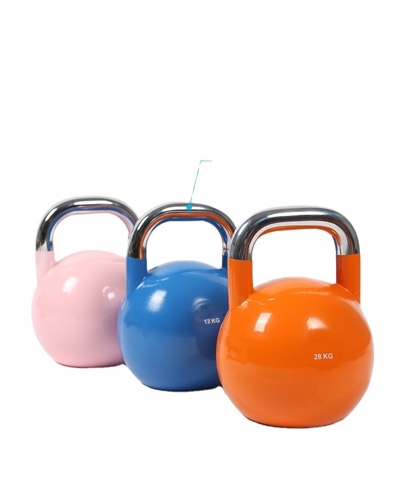 high quality 20lb 40lb cast iron kettlebell with customized logo and color