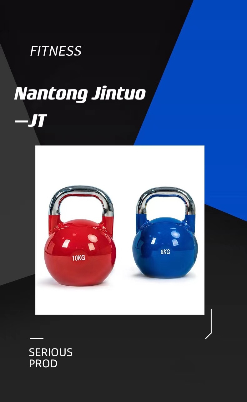 high quality 20lb 40lb cast iron kettlebell with customized logo and color