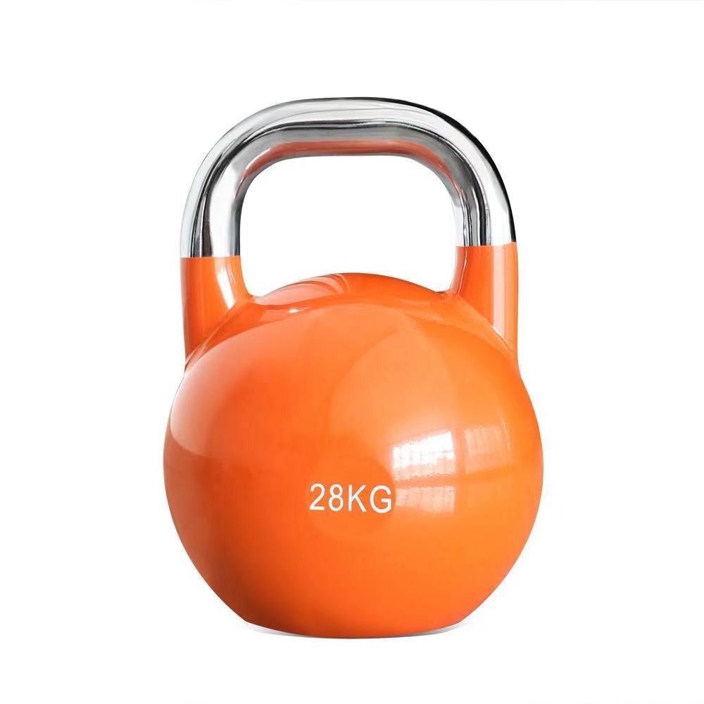 OEM home Use Custom Logo Colored  Weight Pvc Coated Competition Adjustable Kettlebell