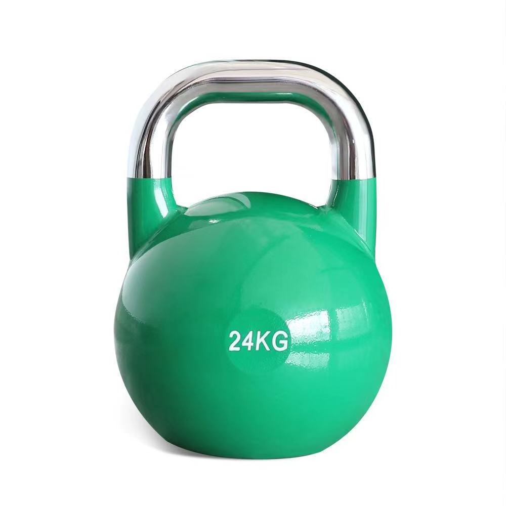 OEM home Use Custom Logo Colored  Weight Pvc Coated Competition Adjustable Kettlebell