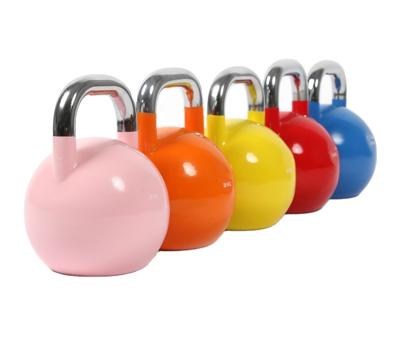 high quality 20lb 40lb cast iron kettlebell with customized logo and color