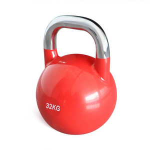 OEM home Use Custom Logo Colored  Weight Pvc Coated Competition Adjustable Kettlebell