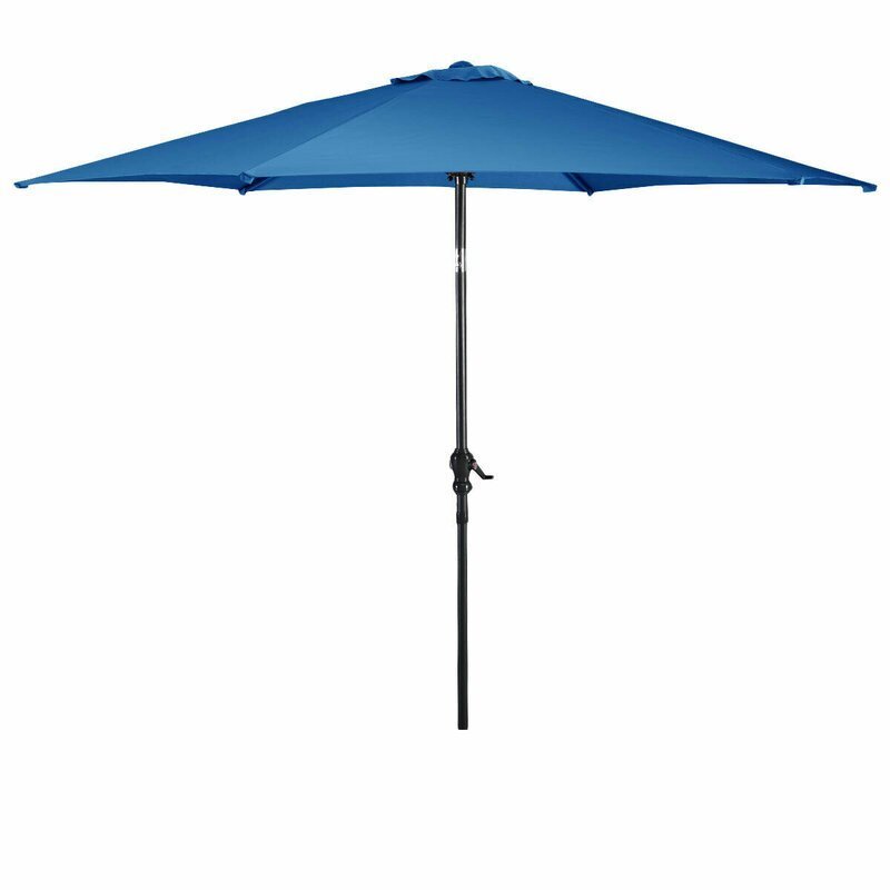 Custom Sky Umbrella Garden Parasol Umbrella with Tilt