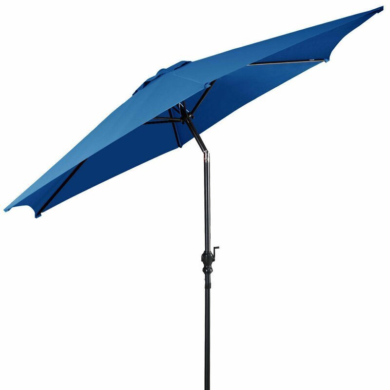 Custom Sky Umbrella Garden Parasol Umbrella with Tilt