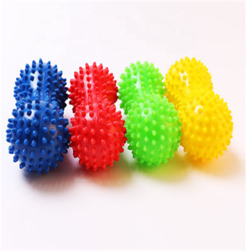 Direct sale factory price muscle massage training PVC peanut balls for gym exercise