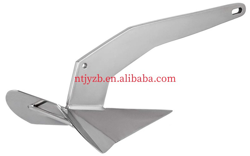 Marine Anchor Manufactory Wholesale Stainless Steel Delta Anchor Top Quality Yacht Boat Anchors