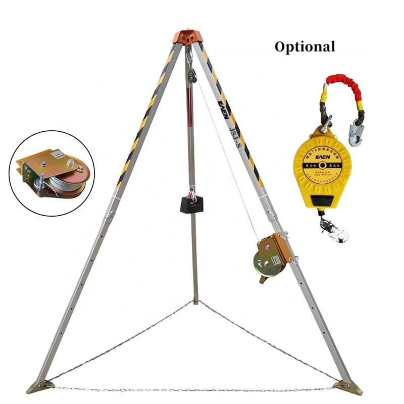 hot sale 30kg emergency rescue tripod/confined space tripod/hoist tripod