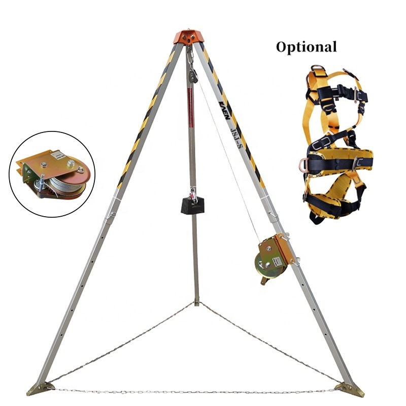 hot sale 30kg emergency rescue tripod/confined space tripod/hoist tripod