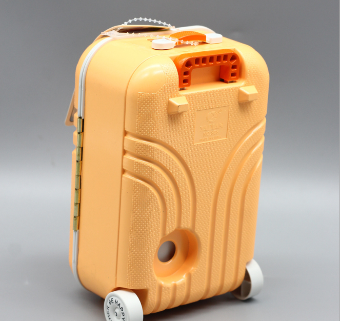 Mini Trolley Case Luggage Suitcase For Kids Toy Dolls Accessories