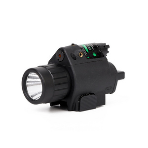 High Quality Green Laser Sight And Led Flashlight With 20mm Mount Flash Light Combo