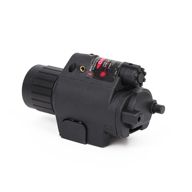 High Quality Red Laser Sight And Led Flashlight With 20mm Mount Flash Light Combo